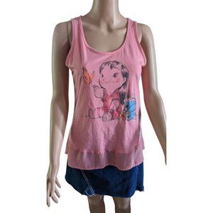 Disney Store Sz M Animator's Collection Lilo & Stich Scrump Hi Lo Tank